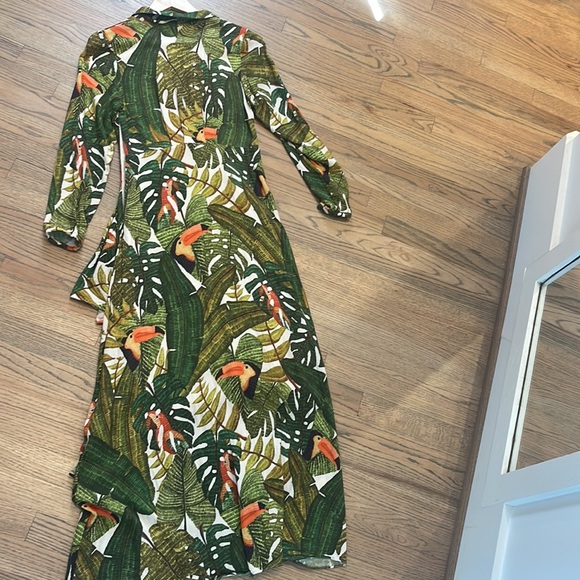 Farm Rio Paradise Forest Maxi Dress - Picture 4 of 4